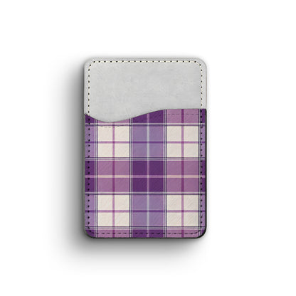 plaid - phone wallet