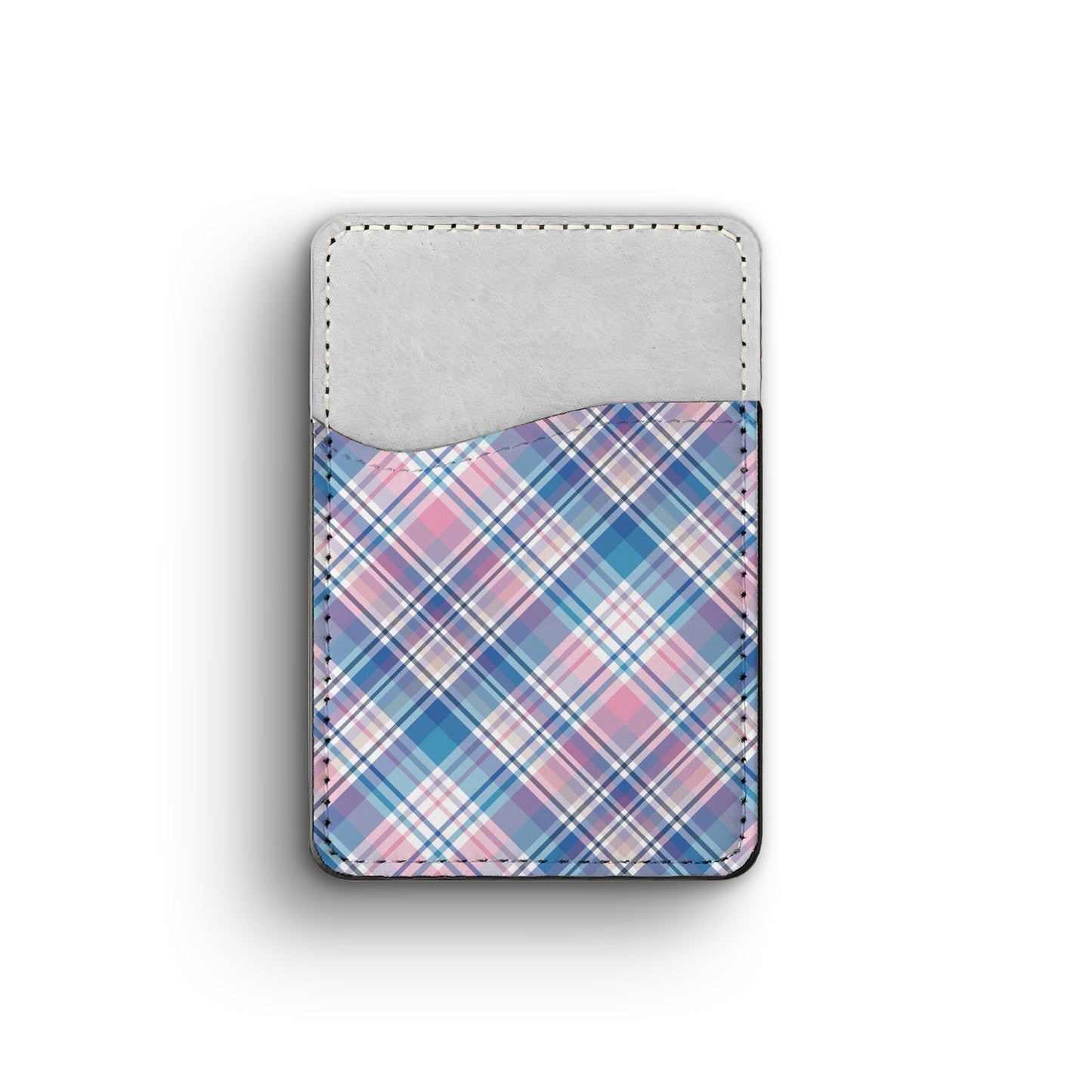 plaid - phone wallet