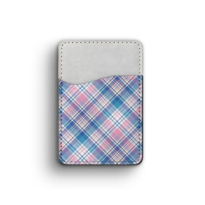 plaid - phone wallet