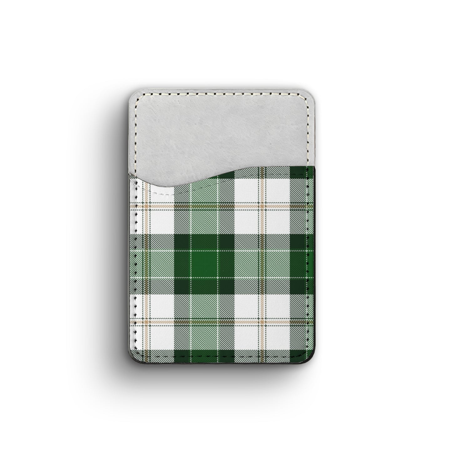 plaid - phone wallet