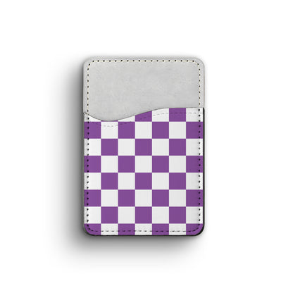 checkerboard - phone wallet