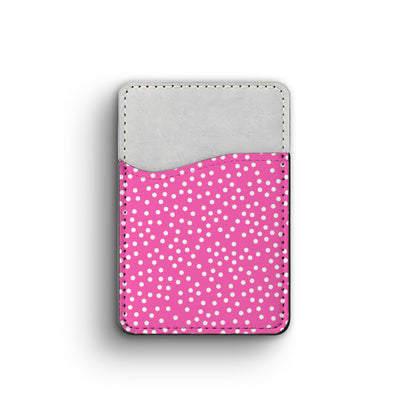 mini polka dots - phone wallet